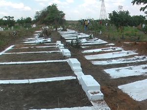 Les tombes des anciens combattants à Sapin, Lubumbashi. Kyondo tv