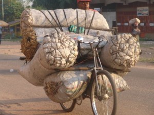 Vélo au Kasaï Oriental