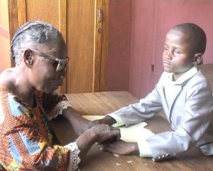 Aveugles &agrave; Nuru Lubumbashi