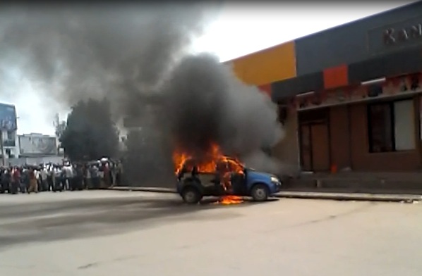 Article : RDC: un taximan s&rsquo;immole par le feu &agrave; Lubumbashi