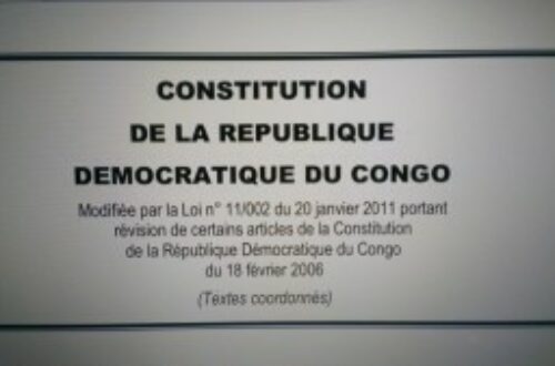 Article : RDC: les 10 ans d’une constitution tant disputée