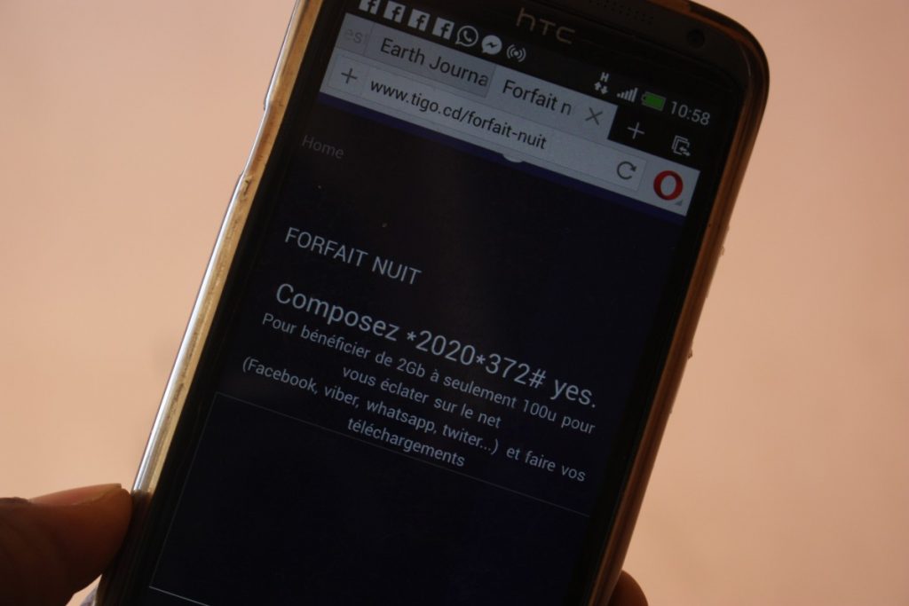 Article : Kinshasa en guerre contre Internet